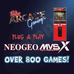 Over 800 Games for the Neo Geo MVSX On A USB Flash Drive! Ships FAST & Free